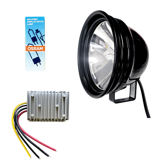 7" Powabeam Halogen 24V Kit (inc. Spotlight)